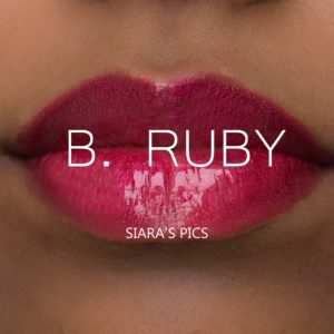 B Ruby glossy
